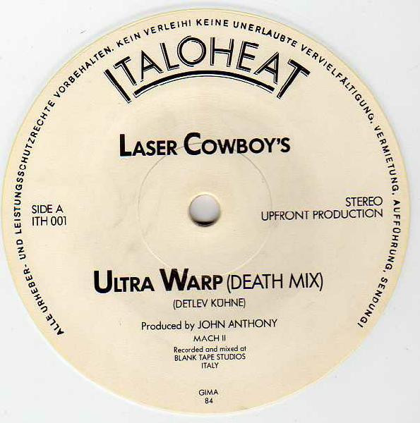 Laser-Cowboys - Ultra Warp | Italoheat (ITH 001) - 2