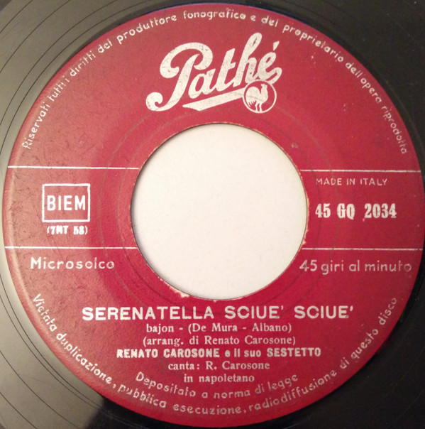 Tu Vuo' Fa' L'Americano / Serenatella Sciue' Sciue'
