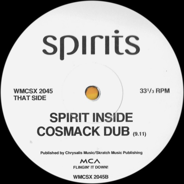 Spirits - Spirit Inside | MCA Records (WMCSX 2045) - 2