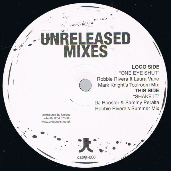 Robbie Rivera / DJ Rooster & Sammy Peralta - Unreleased Mixes | Juicy Traxx (jt-006) - 2