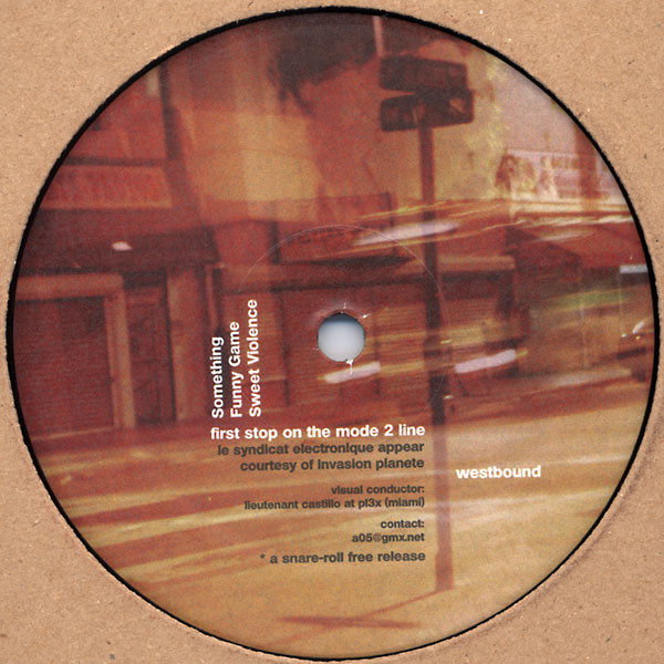 Le Syndicat Electronique - First Stop On The Mode 2 Line | Mass Transit Records (MTA04) - 2