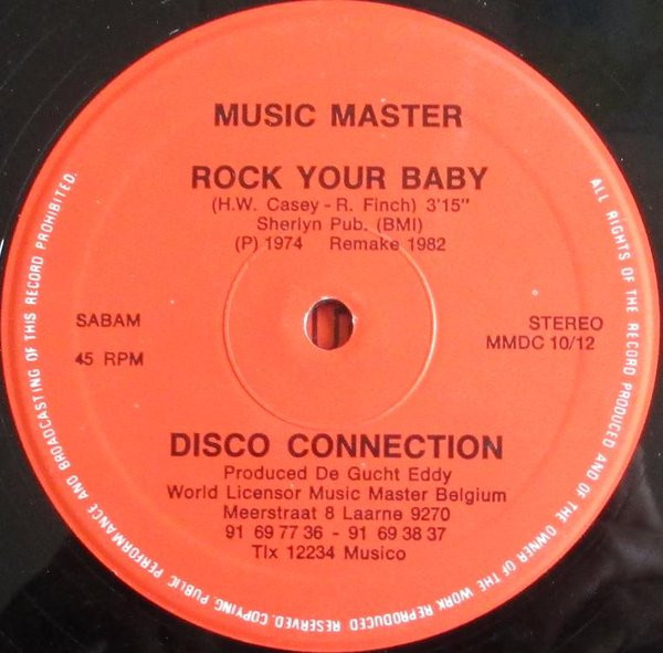 Disco Connection - Rock Your Baby | Music Master Benelux (MMDC 10/12) - 3 Disco Connection - Rock Your Baby | Music Master Benelux (MMDC 10/12) - 3