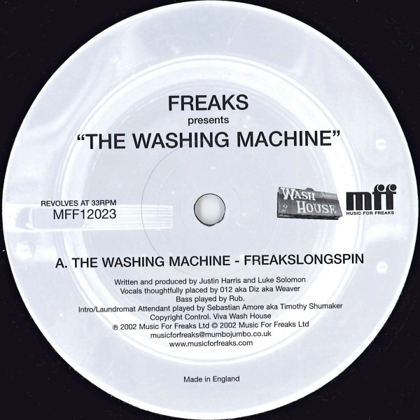 Freaks - Washing Machine | Music For Freaks (MFF12023) - 3 Freaks - Washing Machine | Music For Freaks (MFF12023) - 3