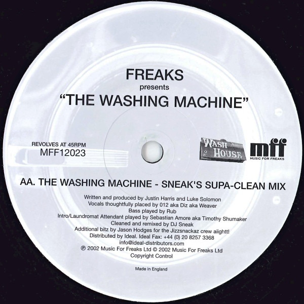 Freaks - Washing Machine | Music For Freaks (MFF12023) - 4 Freaks - Washing Machine | Music For Freaks (MFF12023) - 4
