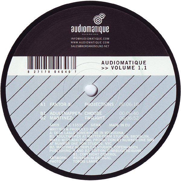Various - Audiomatique Volume 1.1 | Audiomatique Recordings (Audiomatique 09) - 3 Various - Audiomatique Volume 1.1 | Audiomatique Recordings (Audiomatique 09) - 3