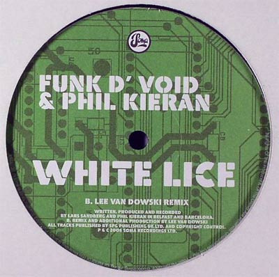 Funk D'Void & Phil Kieran - White Lice | Soma Quality Recordings (SOMA 188) - 2