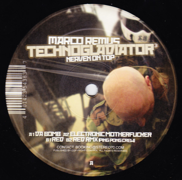 Marco Remus - Technogladiator 3 | Nerven Records (NERVEN 26) - main