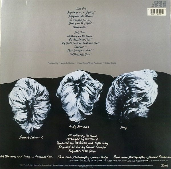 The Police - Reggatta De Blanc | A&M Records (394 792-1) - 2 The Police - Reggatta De Blanc | A&M Records (394 792-1) - 2