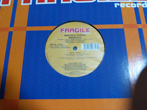 Marcelo Torres - Mangusta | Fragile Records (FRG 100) - main