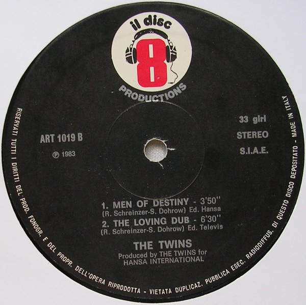 The Twins - Not The Loving Kind / Men Of Destiny · The Loving Dub | Il Discotto Productions (ART 1019) - 6 The Twins - Not The Loving Kind / Men Of Destiny · The Loving Dub | Il Discotto Productions (ART 1019) - 6