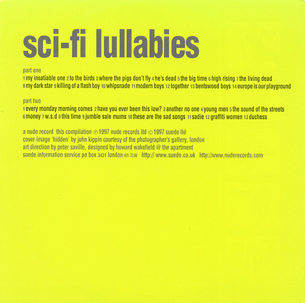 Suede - Sci-Fi Lullabies | Nude Records (NUD 488851 2) - 4