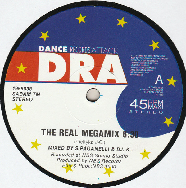 Stefano Paganelli , DJ K - The Real Megamix | Dance Records Attack (1955038) - 3