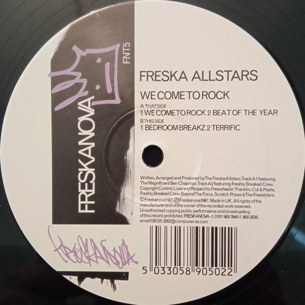 Freska Allstars - We Come To Rock | Freskanova (FNT5) - main