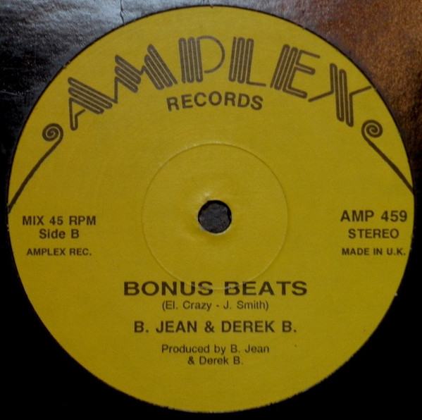 B. Jean & Derek B. - B. J. Rapper's Rap | Amplex Records (AMP 459) - 2