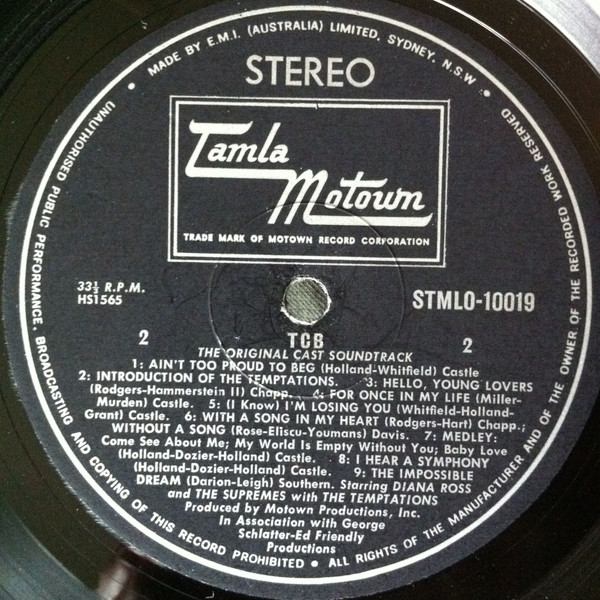 (The Original Sound Track From) TCB* 
