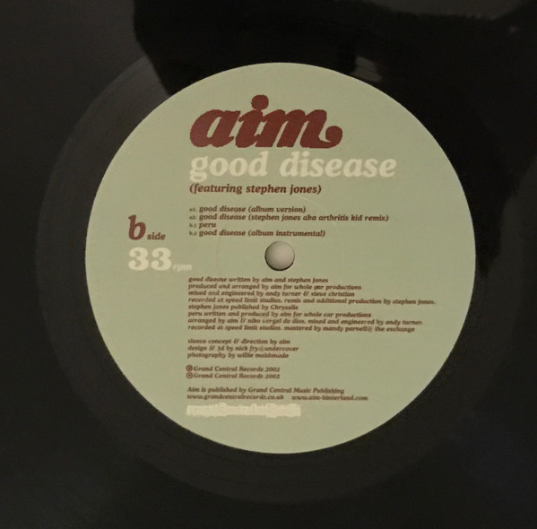 Aim - Good Disease | Grand Central Records (GC 155) - 4 Aim - Good Disease | Grand Central Records (GC 155) - 4