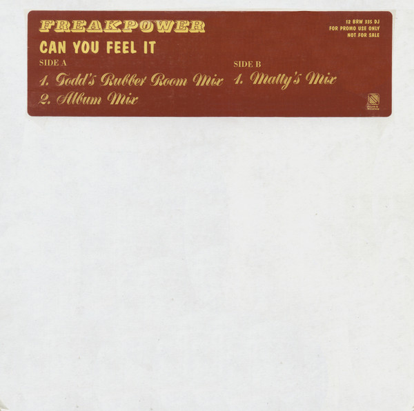Freakpower - Can You Feel It | 4th & Broadway (12 BRW 335 DJ) - main Freakpower - Can You Feel It | 4th & Broadway (12 BRW 335 DJ) - main