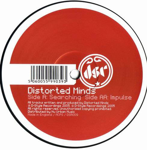 Distorted Minds - Searching / Impulse | D-Style Recordings (DSR009) - main