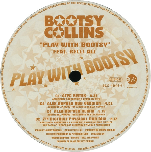 Bootsy Collins feat. Kelli Ali - Play With Bootsy | EastWest (0927-48645-0) - 5 Bootsy Collins feat. Kelli Ali - Play With Bootsy | EastWest (0927-48645-0) - 5