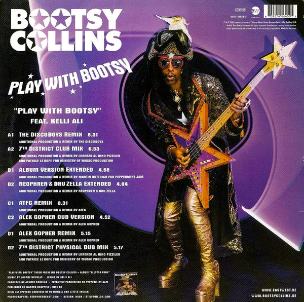 Bootsy Collins feat. Kelli Ali - Play With Bootsy | EastWest (0927-48645-0) - 2 Bootsy Collins feat. Kelli Ali - Play With Bootsy | EastWest (0927-48645-0) - 2