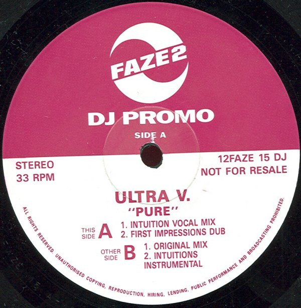 Ultra V - Pure | Faze 2 (12FAZE 15 DJ)