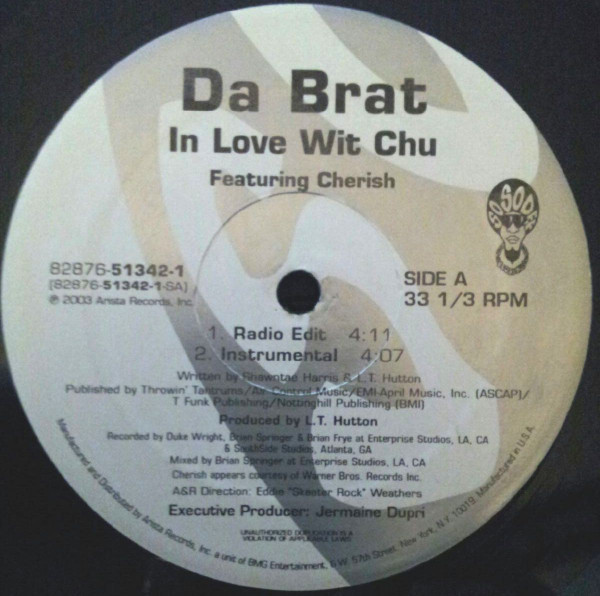 Da Brat - In Love Wit Chu | Arista (82876-51342-1) - 2 Da Brat - In Love Wit Chu | Arista (82876-51342-1) - 2