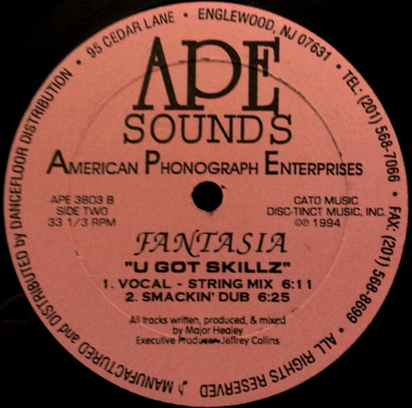 Fantasia - U Got Skillz | American Phonograph Enterprises (APE) (APE 3803) - main
