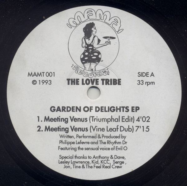 The Love Tribe - Garden Of Delights EP | MAMA Records (MAMT 001) - main The Love Tribe - Garden Of Delights EP | MAMA Records (MAMT 001) - main