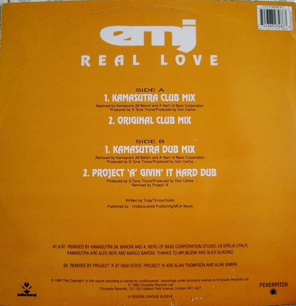EMJ - Real Love | Feverpitch (12FVR 1005) - 2