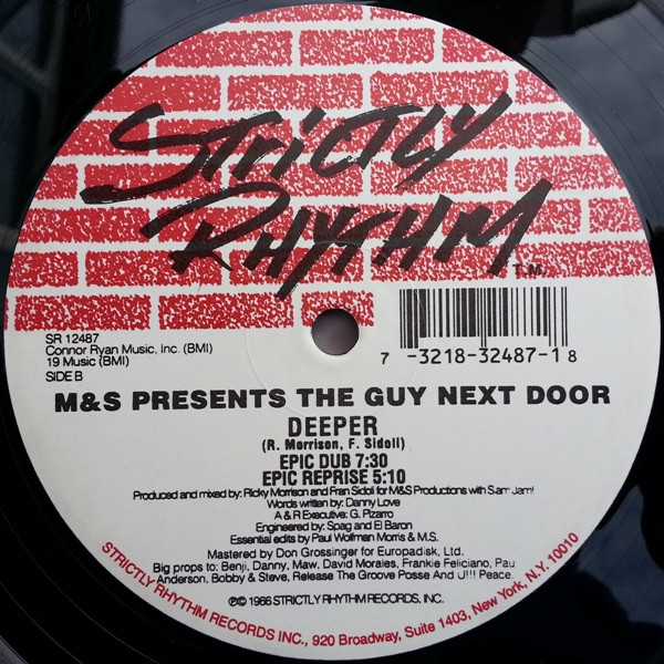 M&S Presents The Guy Next Door - Deeper | Strictly Rhythm (SR 12487) - 3
