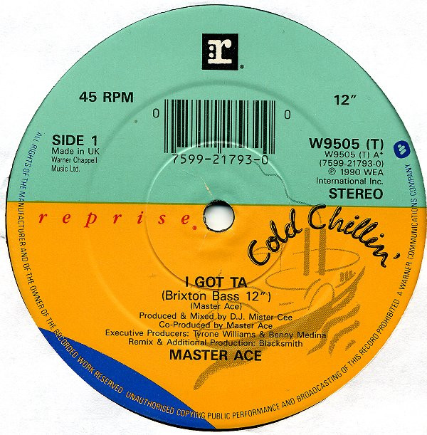 Masta Ace - I Got Ta | Reprise Records (W 9505T) - 3