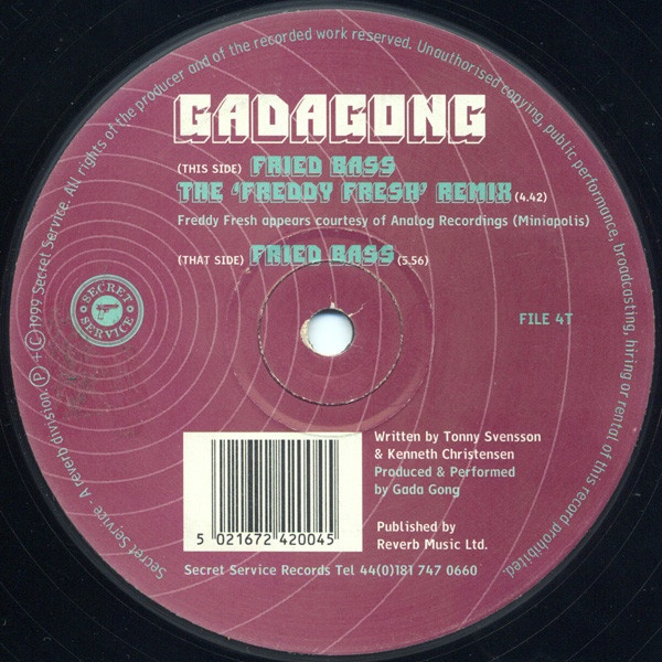 Gada-Gong - Fried Bass | Secret Service (FILE 4T) - main
