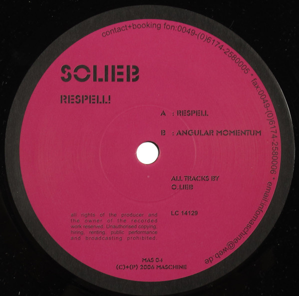 Solieb - Respell! | Maschine (MAS 04)