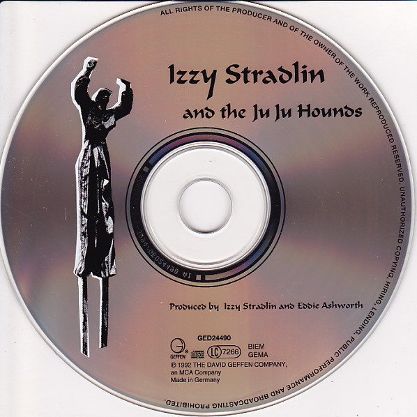 Izzy Stradlin And The Ju Ju Hounds - Izzy Stradlin And The Ju Ju Hounds | Geffen Records (GED24490) - 3