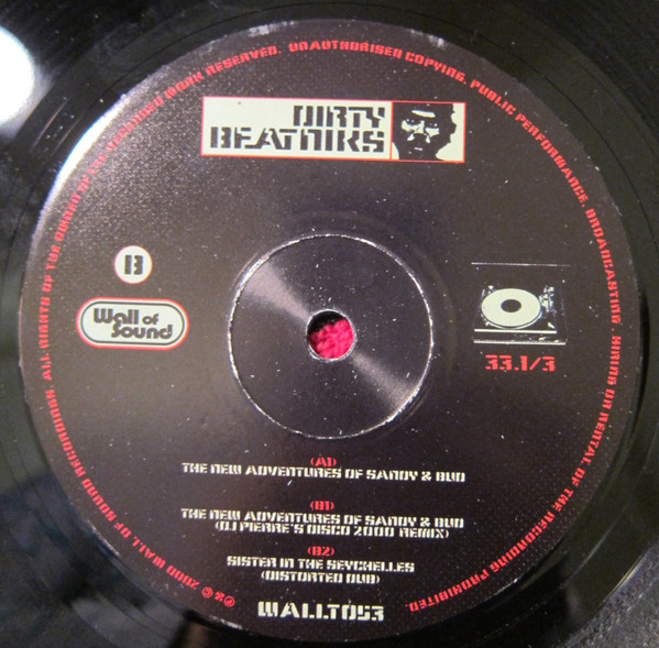 Dirty Beatniks - The New Adventures Of Sandy & Bud | Wall Of Sound (WALL T 053) - 2 Dirty Beatniks - The New Adventures Of Sandy & Bud | Wall Of Sound (WALL T 053) - 2