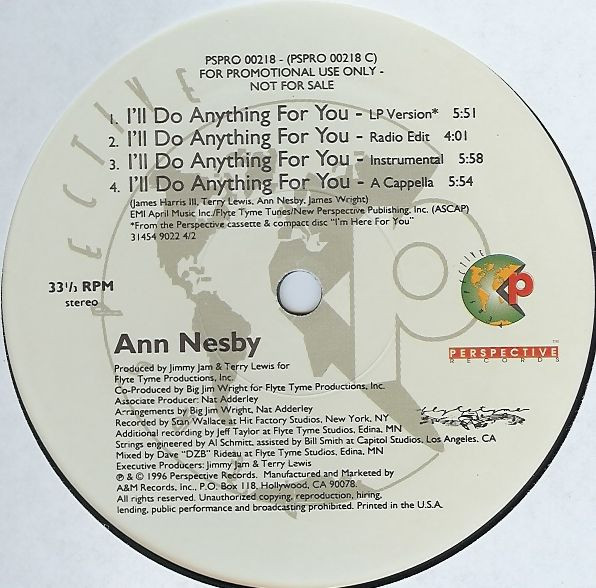 Ann Nesby - Can I Get A Witness | Perspective Records (PSPRO 00218) - 2 Ann Nesby - Can I Get A Witness | Perspective Records (PSPRO 00218) - 2