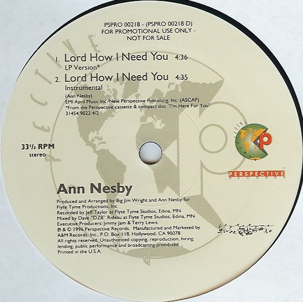Ann Nesby - Can I Get A Witness | Perspective Records (PSPRO 00218) - main Ann Nesby - Can I Get A Witness | Perspective Records (PSPRO 00218) - main