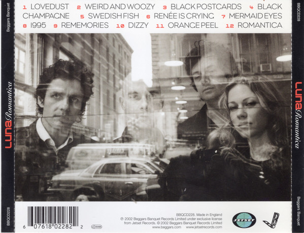 Luna - Romantica | Beggars Banquet (BBQCD228) - 2
