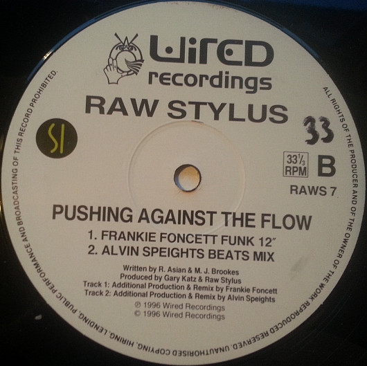 Raw Stylus - Pushing Against The Flow | Wired Recordings (RAWS 7) - 2