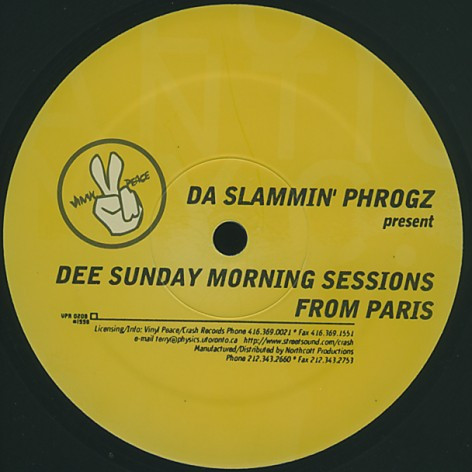 Da Slammin' Phrogz - Dee Sunday Morning Sessions From Paris | Vinyl Peace (VPR 020) - 2 Da Slammin' Phrogz - Dee Sunday Morning Sessions From Paris | Vinyl Peace (VPR 020) - 2