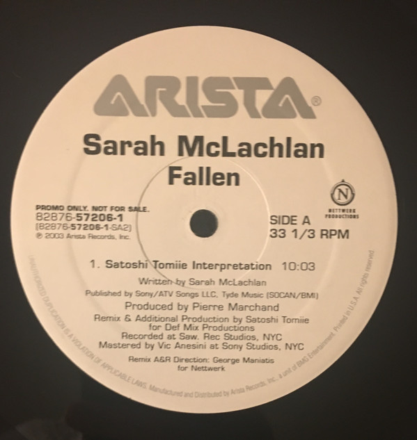 Sarah McLachlan - Fallen | Arista (82876 57206 1) - 2 Sarah McLachlan - Fallen | Arista (82876 57206 1) - 2