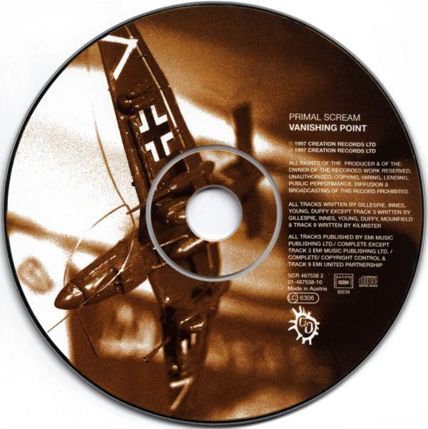 Primal Scream - Vanishing Point | Creation Records (SCR 487538 2) - 4 Primal Scream - Vanishing Point | Creation Records (SCR 487538 2) - 4