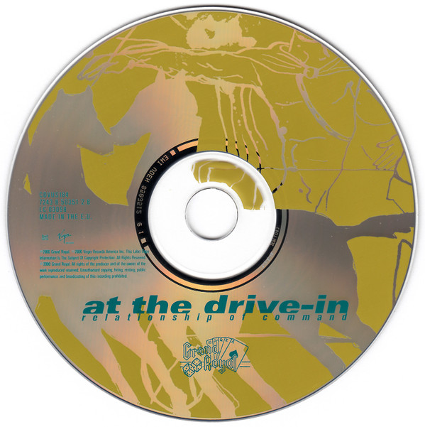 At The Drive-In - Relationship Of Command | Virgin (CDVUS184) - 3