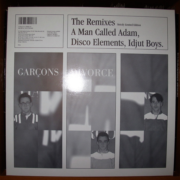 Garçons - Divorce (The Remixes) | Other (OTHER 118) - 2