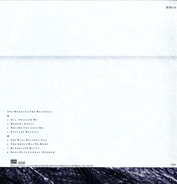Harold Budd ▪ Elizabeth Fraser ▪ Robin Guthrie ▪ Simon Raymonde - The Moon And The Melodies | Rough Trade (RTD 43) - 2
