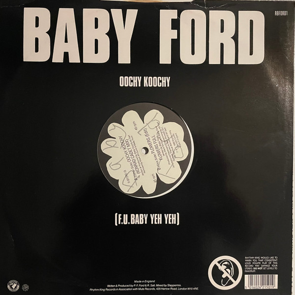 Baby Ford - Oochy Koochy | Rhythm King (RBFORD1) - 2 Baby Ford - Oochy Koochy | Rhythm King (RBFORD1) - 2