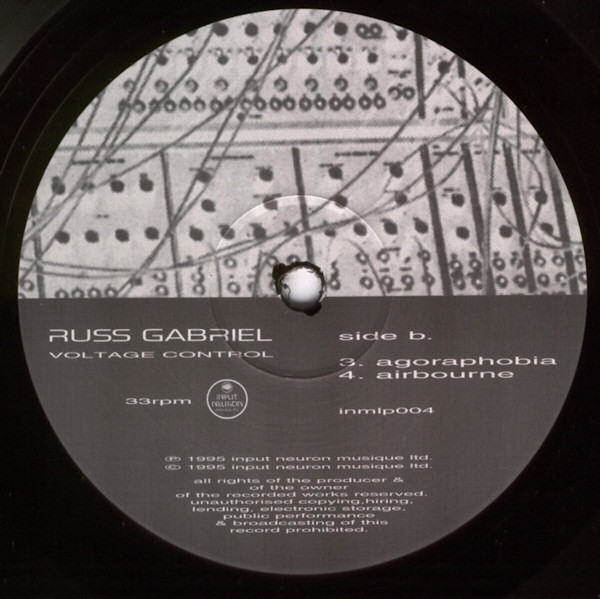 Russ Gabriel - Voltage Control | Input Neuron Musique Ltd. (inmlp004) - 4 Russ Gabriel - Voltage Control | Input Neuron Musique Ltd. (inmlp004) - 4