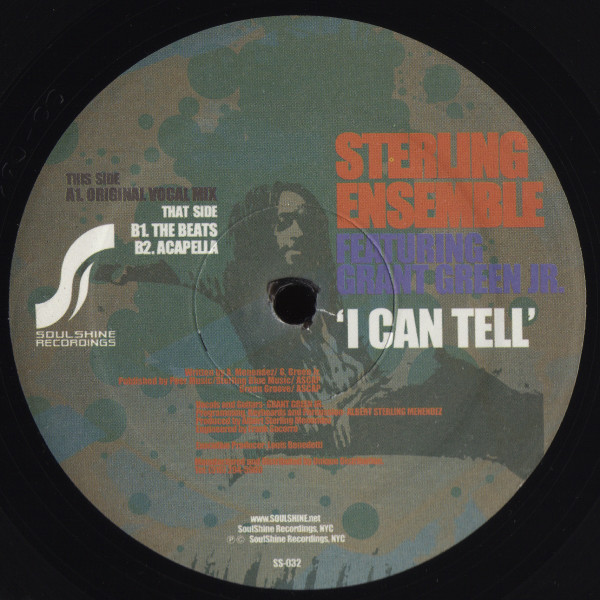 Sterling Ensemble Featuring Grant Green Jr. - I Can Tell | SoulShine Recordings (SS-032) - main Sterling Ensemble Featuring Grant Green Jr. - I Can Tell | SoulShine Recordings (SS-032) - main