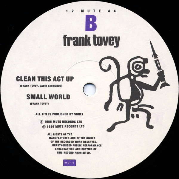 Frank Tovey - Luddite Joe | Mute (12 MUTE 44) - 4