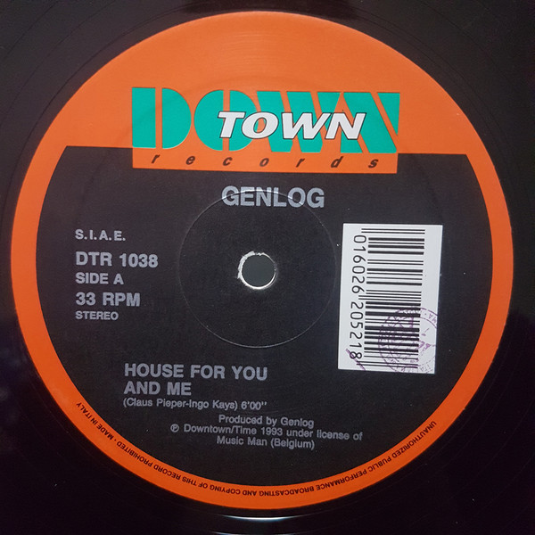 Genlog - House For You And Me | Downtown (DTR 1038)